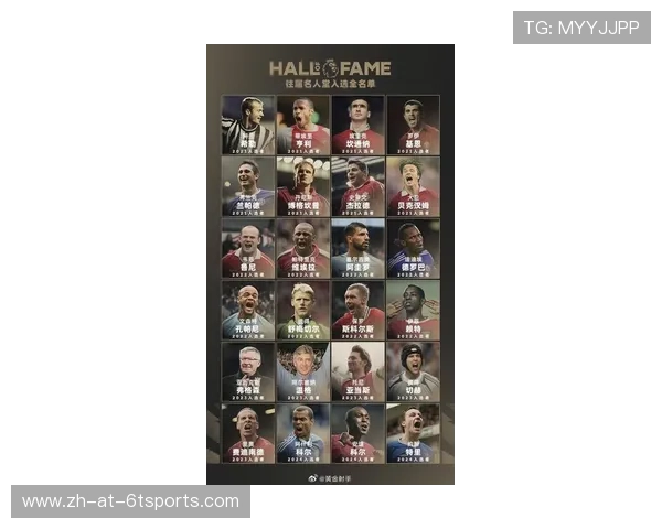 英超官方评选的年度最佳球员历届名单及数据